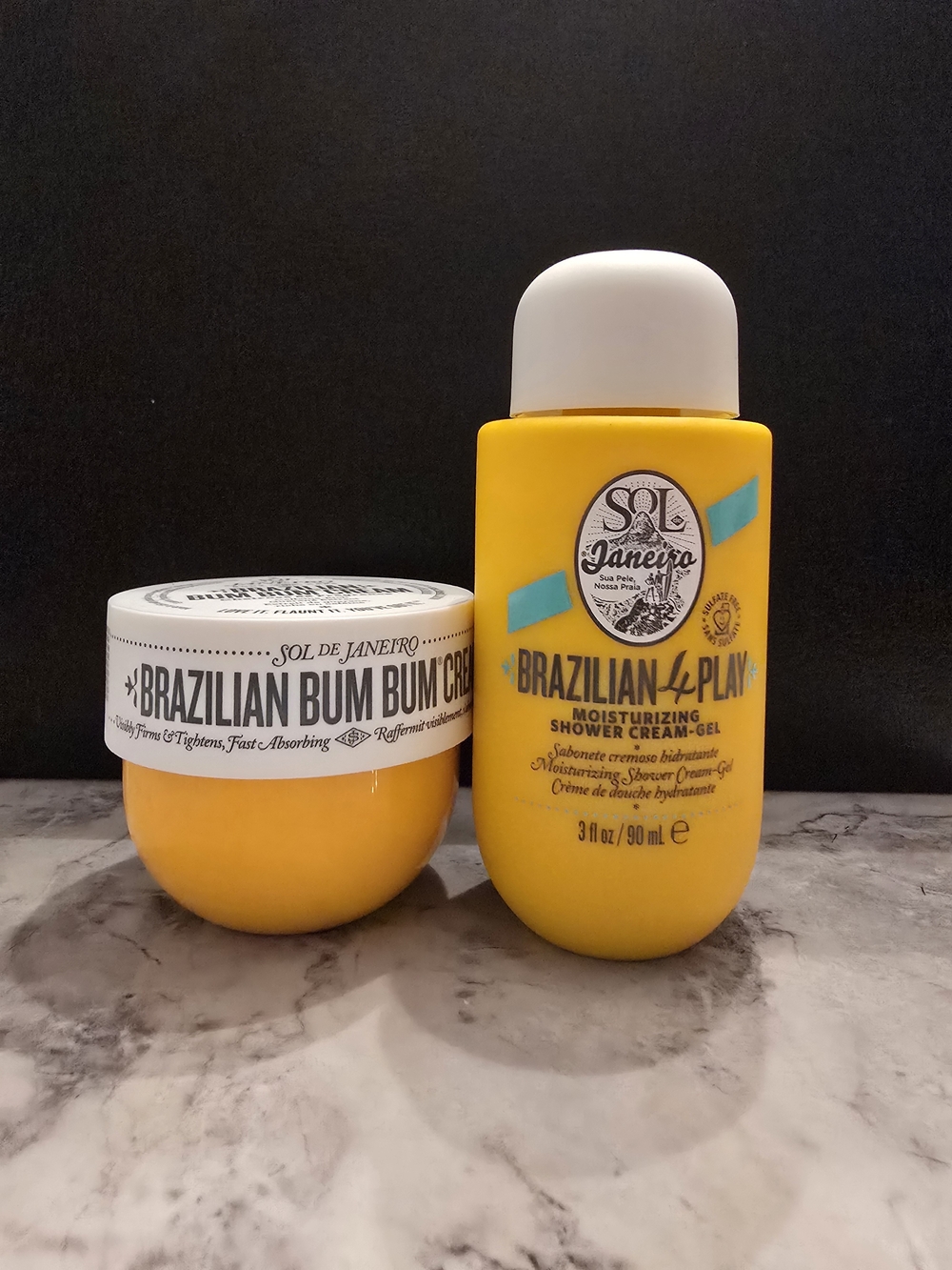 2 Pc. Sol de Janeiro Brazilian Bum Bum Cream & Shower Cream-Gel
